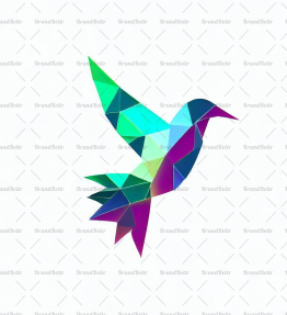 Geometrischer Kolibri